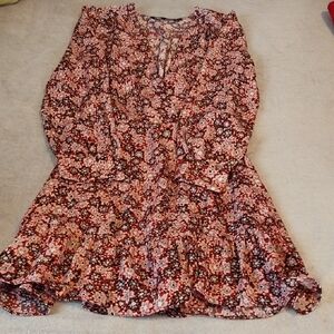 Zara Multicolor Floral Blouse